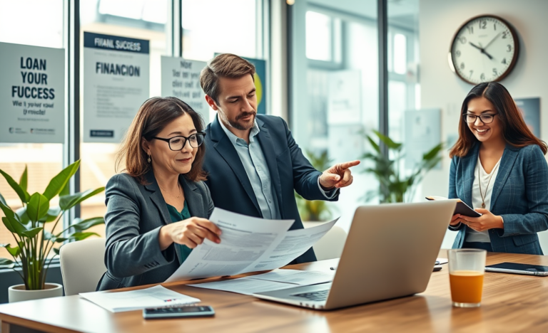 A visual representation of financial empowerment through loans and personal finance options.