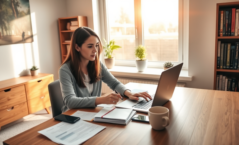 A person receiving fast cash through an immediate loan with no guarantees.