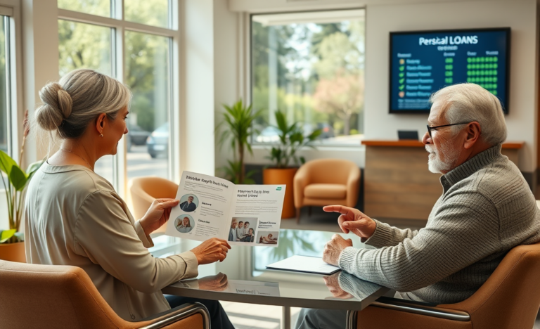 Seniors accessing quick loans easily without complications