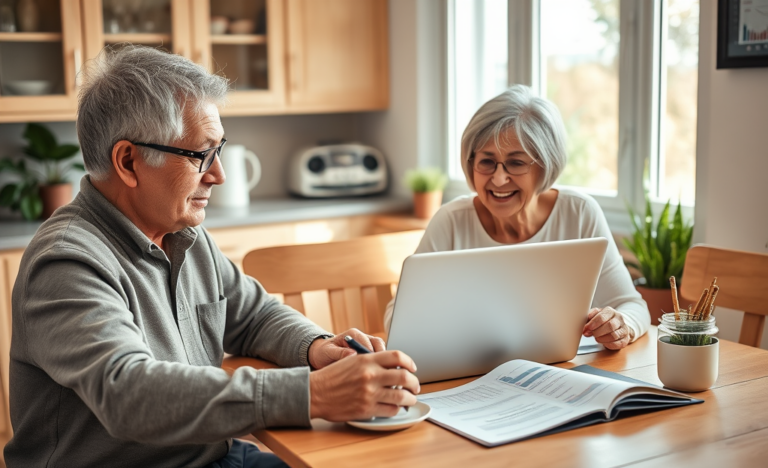 An infographic showing loan limits available for seniors.