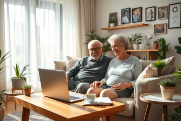 Seniors exploring personal loan options from LendingClub for financial needs.