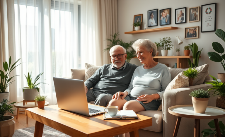 Seniors exploring personal loan options from LendingClub for financial needs.