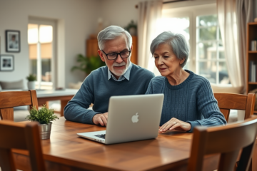 Seniors considering LightStream Personal Loans for financial needs.