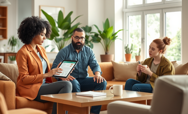A person reviewing their credit report and score to manage their financial health.