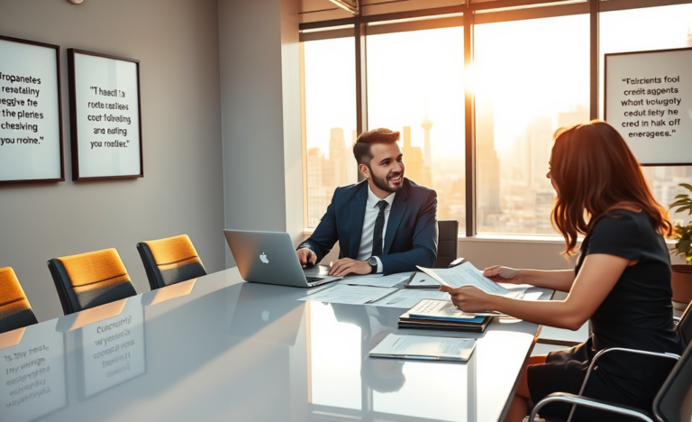 A business owner considering credit options without guarantees.