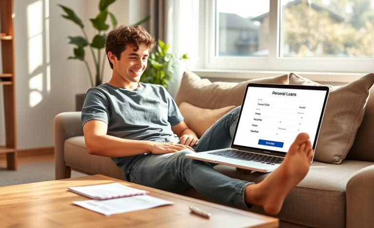 A person considering options for a personal loan with minimal requirements.