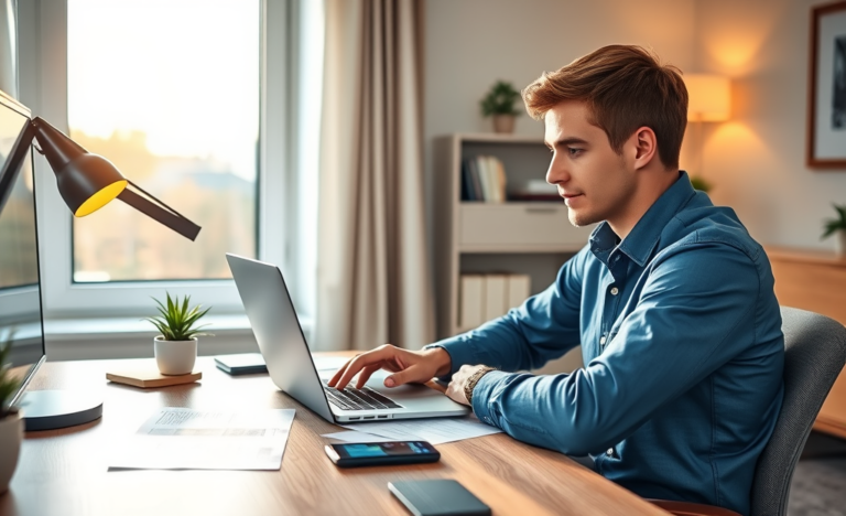 A person looking at financial documents to explore personal loan options.