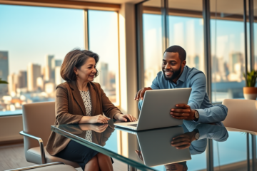 A person reviewing personal loan options online with Wisr.