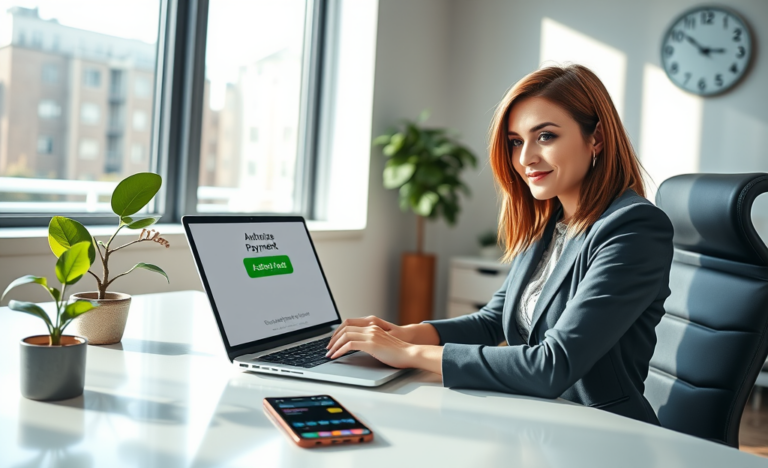 Illustration of immediate money transfer with digital signatures