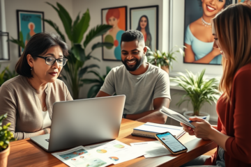 A visual representation of accessible digital credit solutions for diverse profiles in the USA.