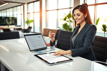 A digital representation of electronic contracts facilitating quick approvals.
