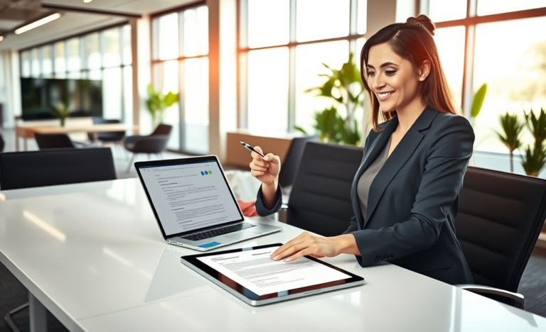 A digital representation of electronic contracts facilitating quick approvals.