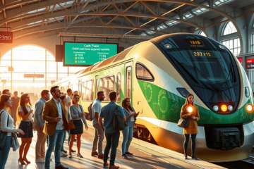 A visual representation of Cash Train personal loans showcasing immediate deposits and fast cash options.