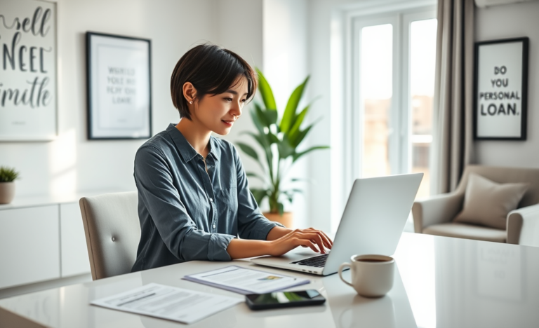 A representation of fast online personal loan services offered by Nimble Loans.